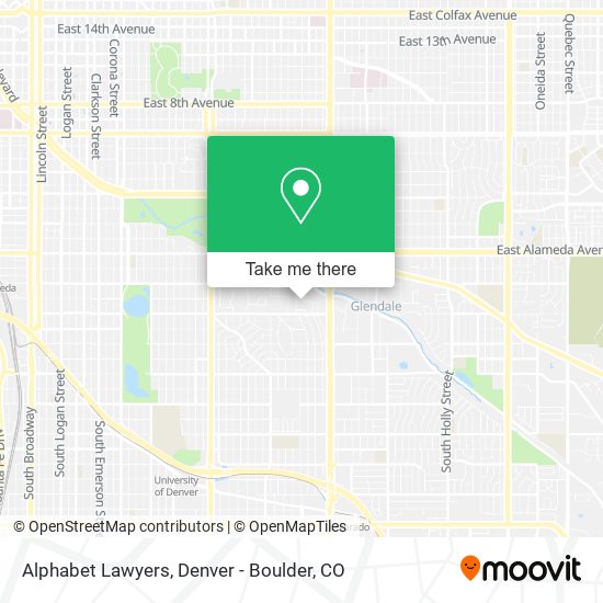 Mapa de Alphabet Lawyers