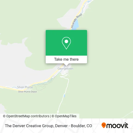 The Denver Creative Group map