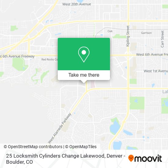 25 Locksmith Cylinders Change Lakewood map