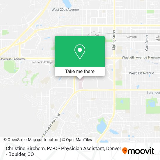 Christine Birchem, Pa-C - Physician Assistant map