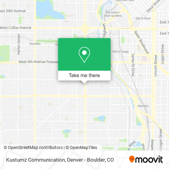 Kustumz Communication map