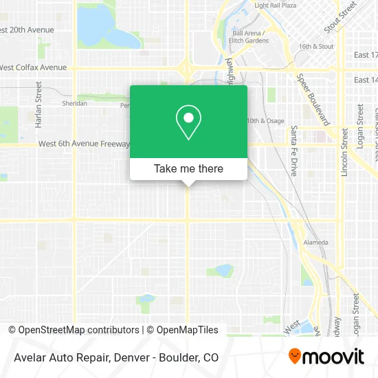 Avelar Auto Repair map