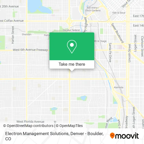 Electron Management Solutions map