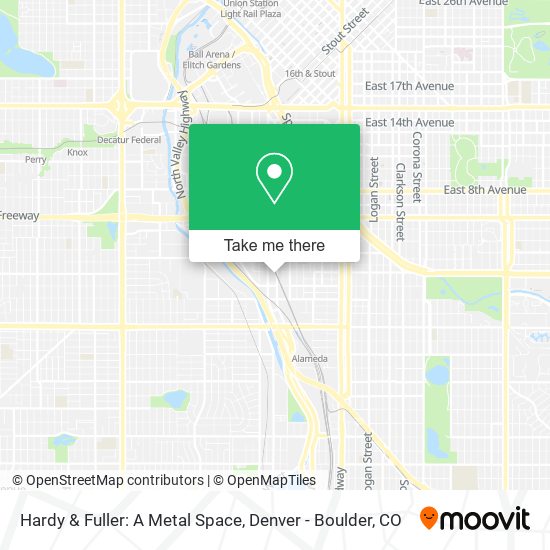 Mapa de Hardy & Fuller: A Metal Space