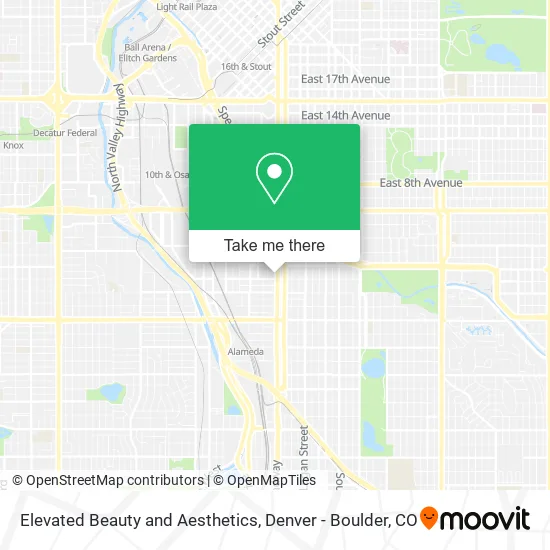 Mapa de Elevated Beauty and Aesthetics