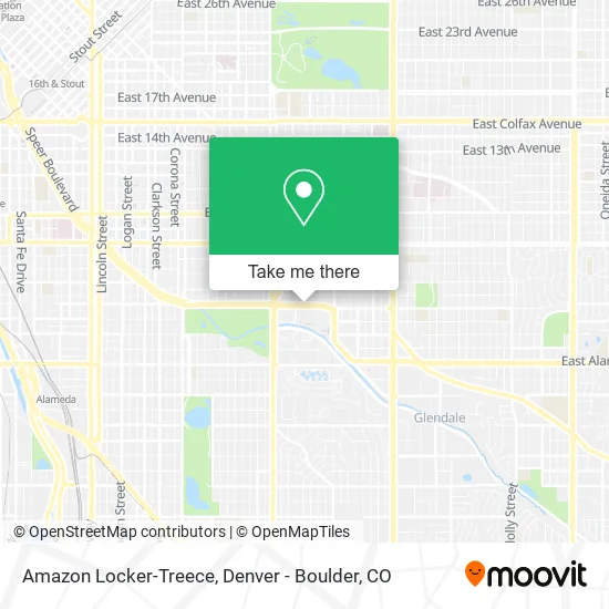 Amazon Locker-Treece map
