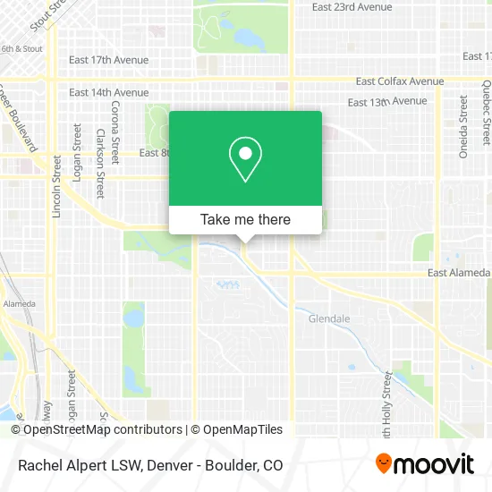 Mapa de Rachel Alpert LSW