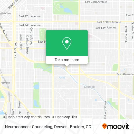 Neuroconnect Counseling map