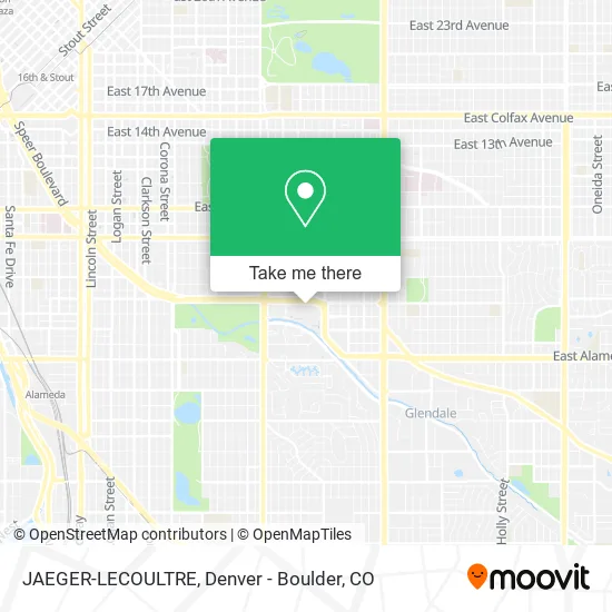 JAEGER-LECOULTRE map