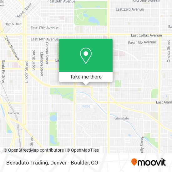 Mapa de Benadato Trading
