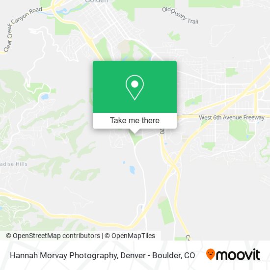 Hannah Morvay Photography map