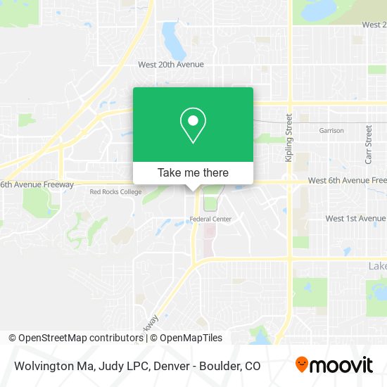 Mapa de Wolvington Ma, Judy LPC