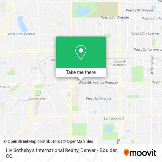 Mapa de Liv Sotheby's International Realty