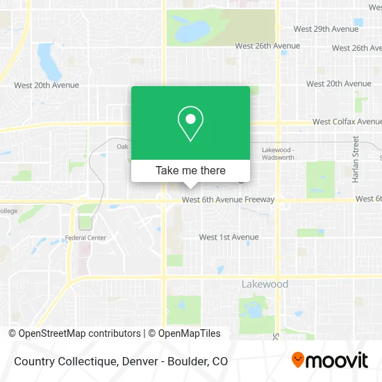 Country Collectique map