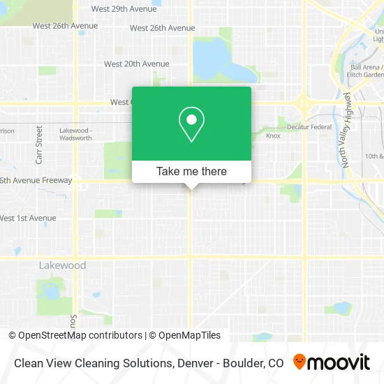 Clean View Cleaning Solutions map