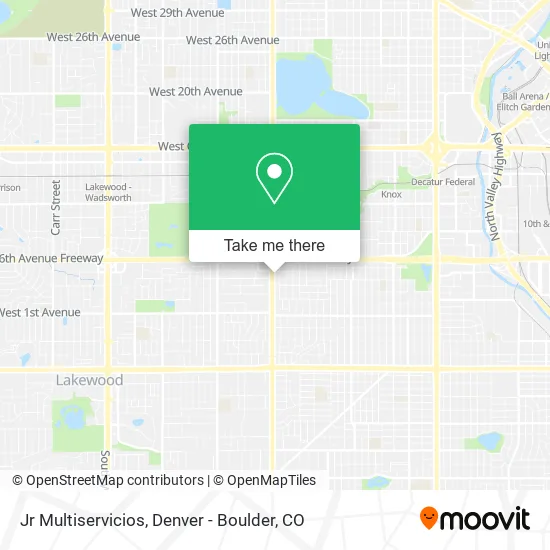 Jr Multiservicios map