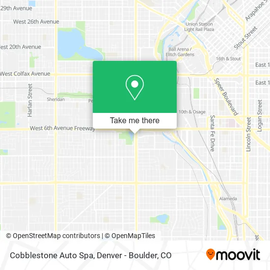 Cobblestone Auto Spa map