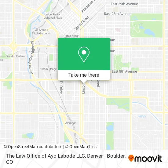 The Law Office of Ayo Labode LLC map