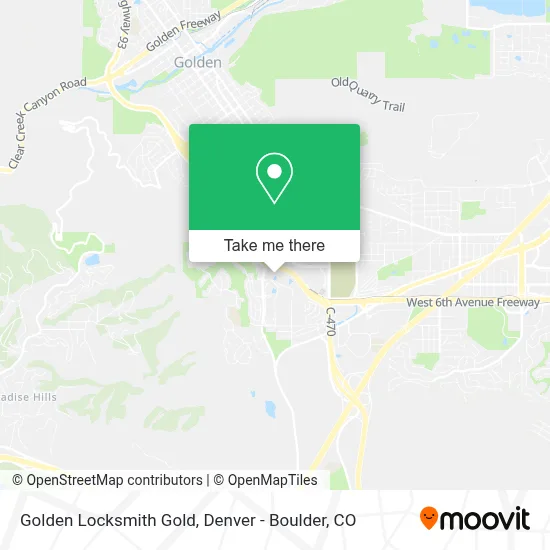 Golden Locksmith Gold map