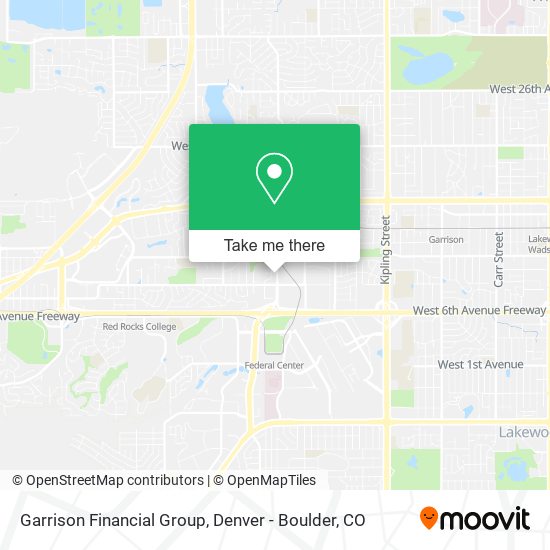 Garrison Financial Group map