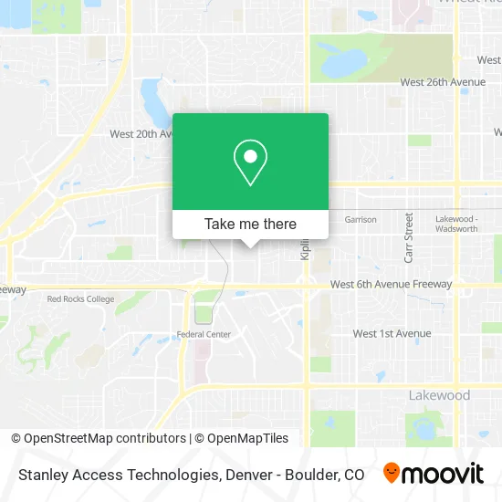 Stanley Access Technologies map