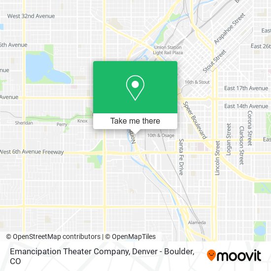 Emancipation Theater Company map
