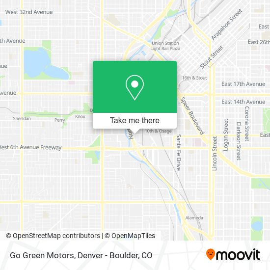 Mapa de Go Green Motors