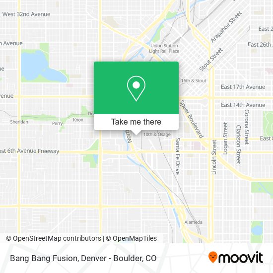 Mapa de Bang Bang Fusion