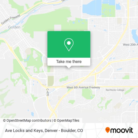 Mapa de Ave Locks and Keys