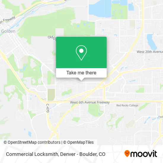Commercial Locksmith map
