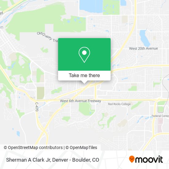 Sherman A Clark Jr map