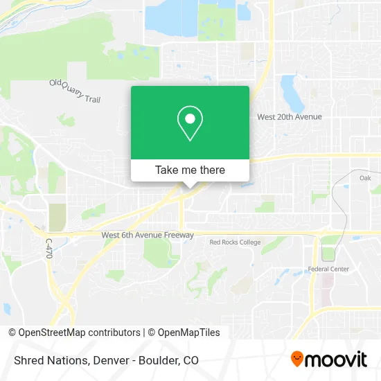 Shred Nations map