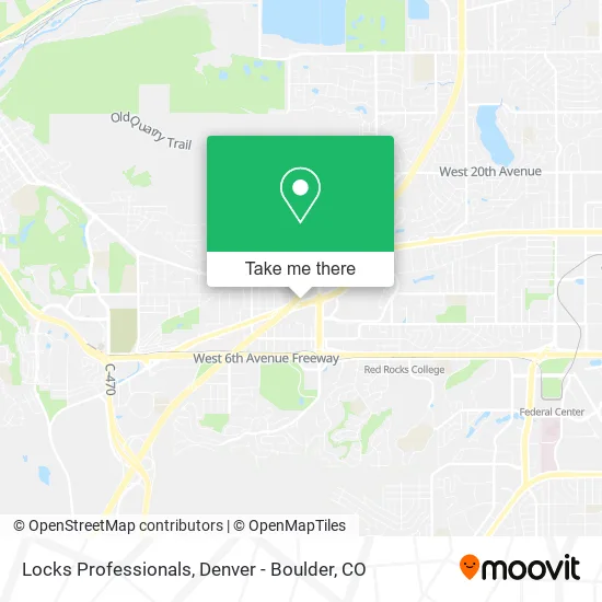 Locks Professionals map
