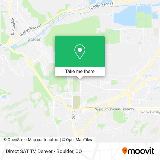 Mapa de Direct SAT TV