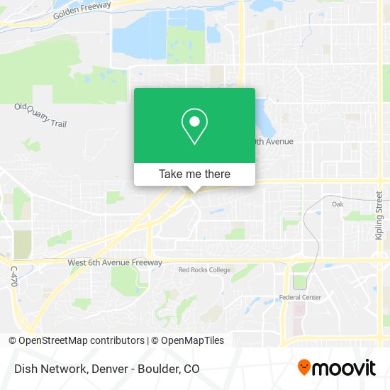 Mapa de Dish Network