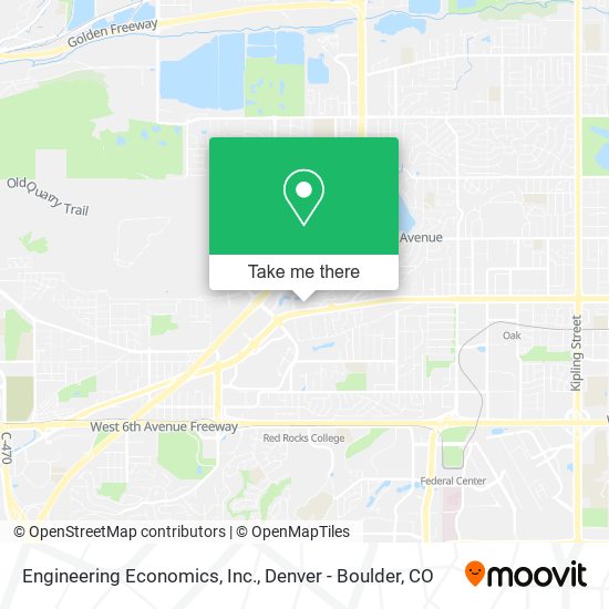 Engineering Economics, Inc. map