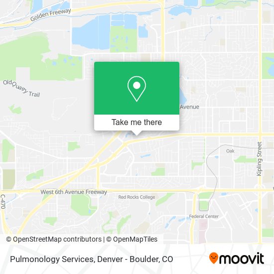 Pulmonology Services map