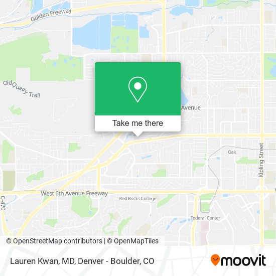 Lauren Kwan, MD map