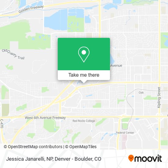 Jessica Janarelli, NP map