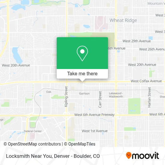 Locksmith Near You map
