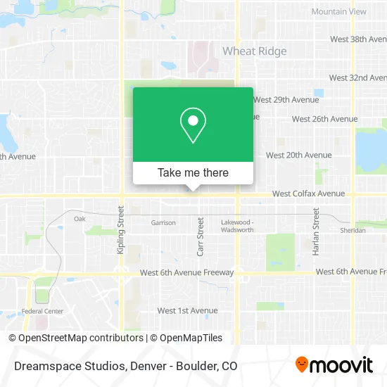 Mapa de Dreamspace Studios