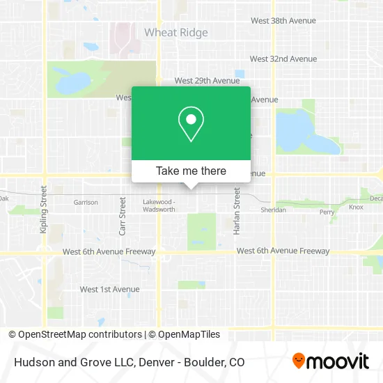 Hudson and Grove LLC map