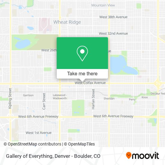 Mapa de Gallery of Everything