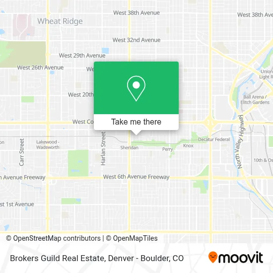 Brokers Guild Real Estate map