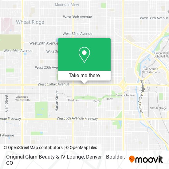 Original Glam Beauty & IV Lounge map