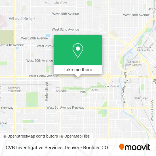 CVB Investigative Services map