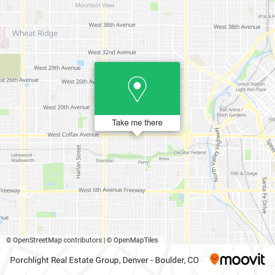 Porchlight Real Estate Group map