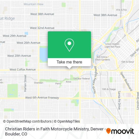 Christian Riders in Faith Motorcycle Ministry map