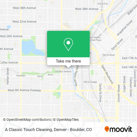 Mapa de A Classic Touch Cleaning