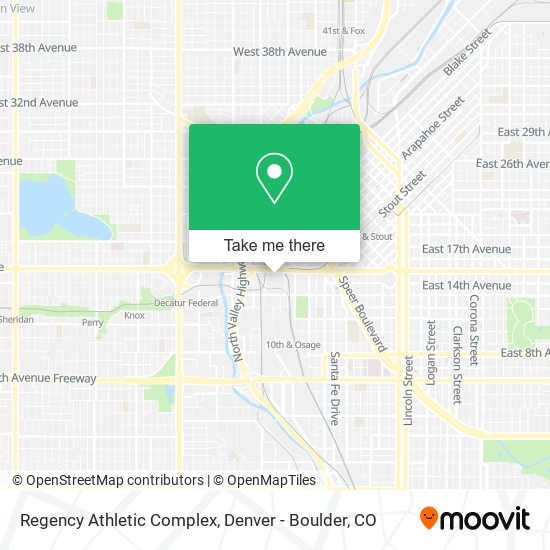 Mapa de Regency Athletic Complex